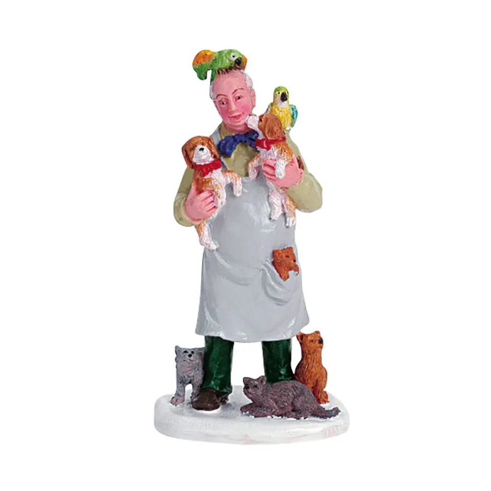 lemax-pet-store-pete-miniatur-figur-weihnachtsdorf image 1