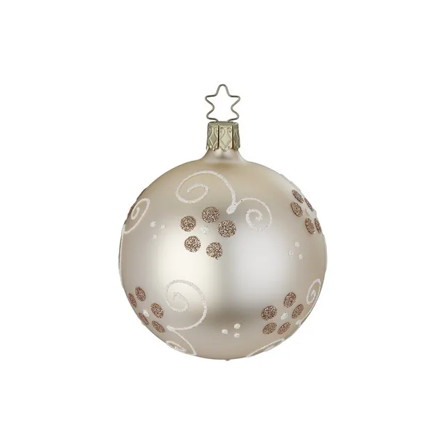 inge-glas-zarte-bl-ten-christbaumkugel-6-cm-creme-beige image 1