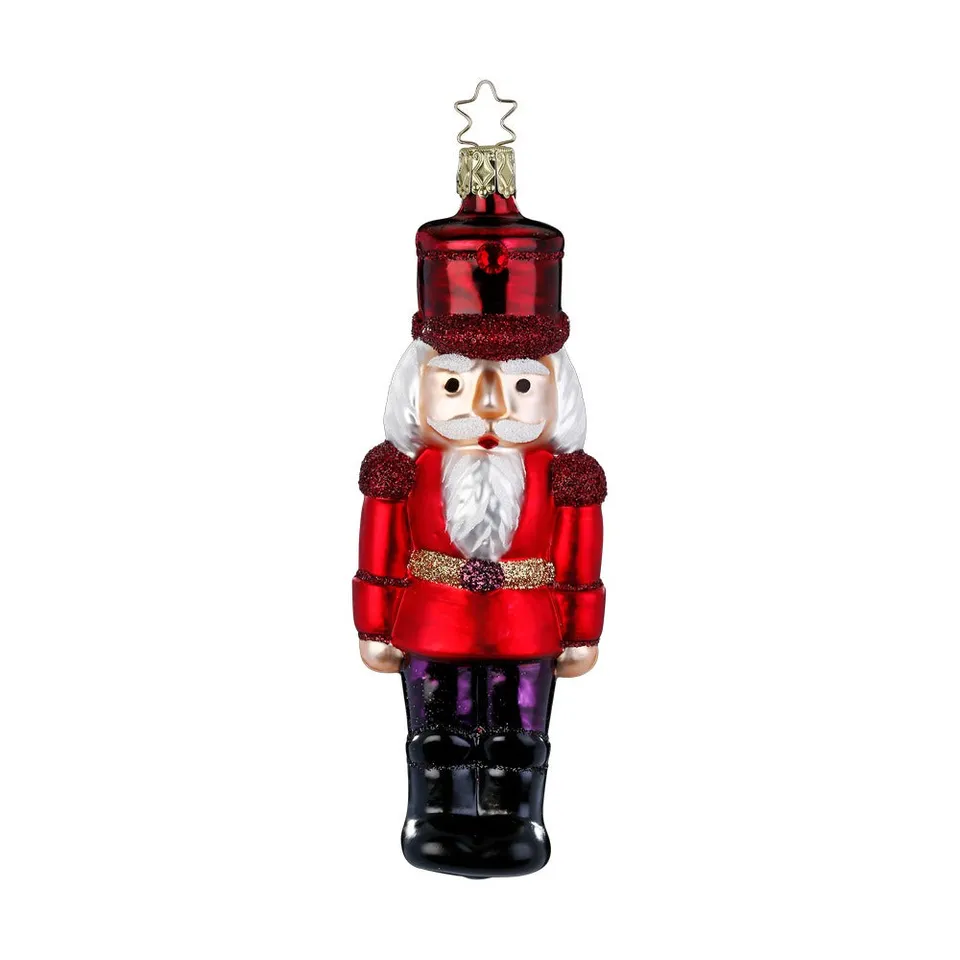 inge-glas-eleganter-nussknacker-christbaumkugel-glasfigur-15-cm image 1