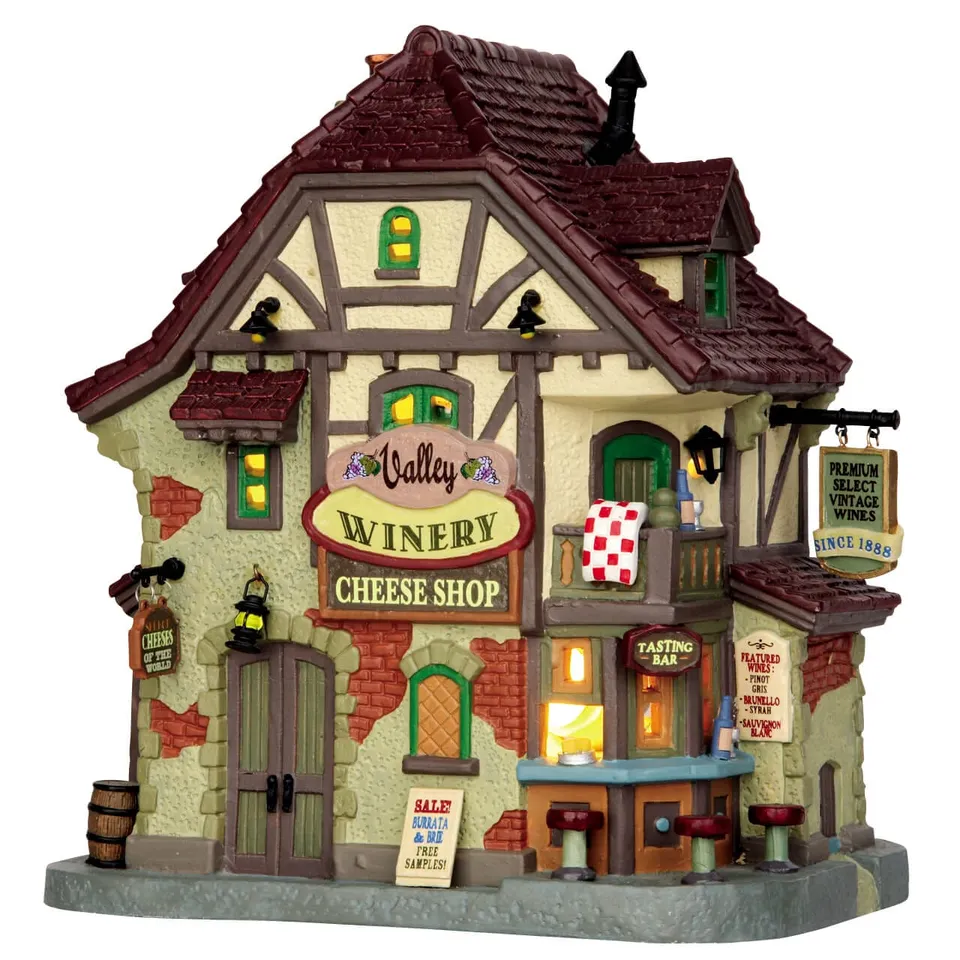 lemax-valley-winery-cheese-shop-miniaturhaus image 1