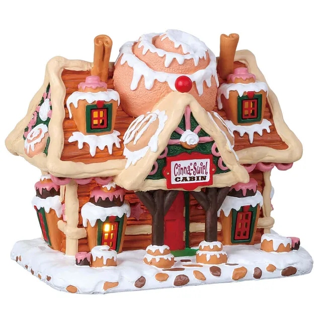 lemax-cinnaswirl-cabin-sugar-n-spice-haus image 1
