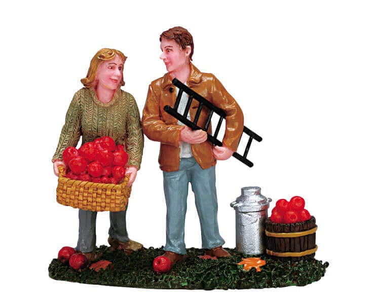 lemax-apple-pickers-miniatur-figuren-set image 1