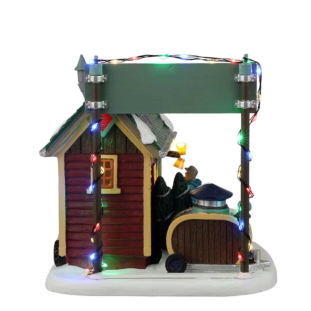 lemax-tiny-house-tree-lot-vail-village-weihnachtshaus image 2