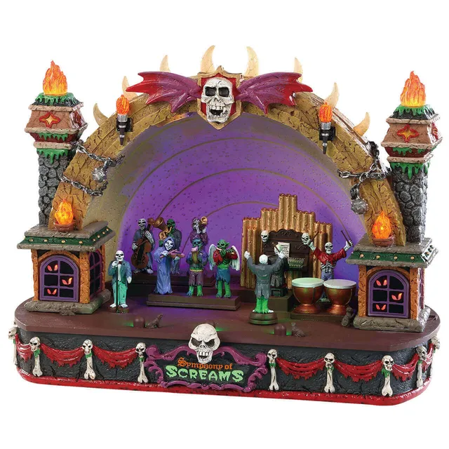 lemax-symphony-of-screams-spooky-town-haus-mit-sound-licht image 1