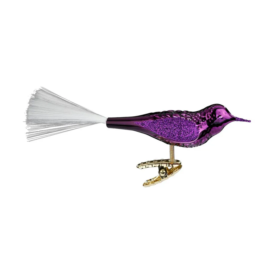 inge-glas-vogel-royalviolett-glanz-christbaumanh-nger-10-cm image 1