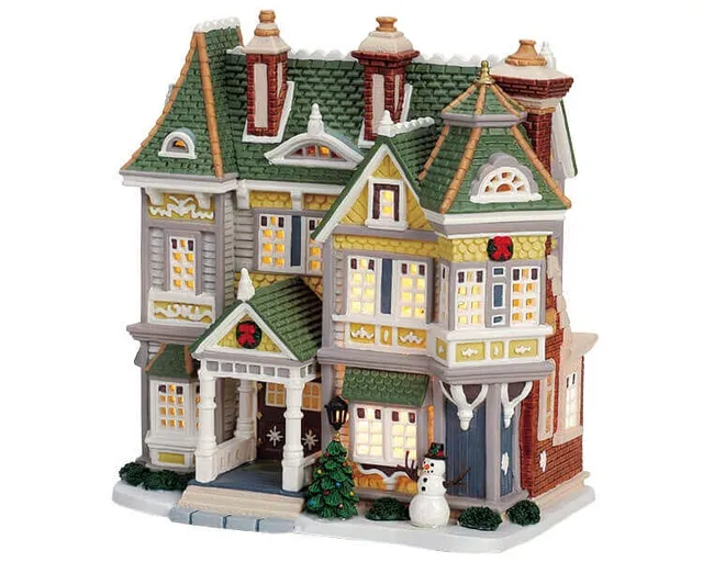 lemax-hanford-house-weihnachtsdorf-miniaturhaus image 1