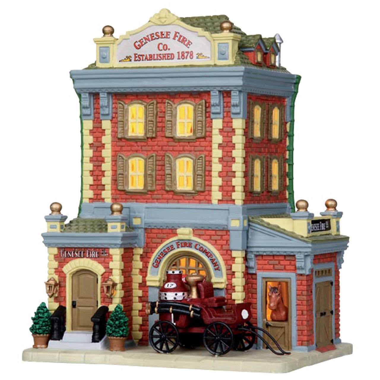 lemax-genesee-fire-company-feuerwehrhaus image 1