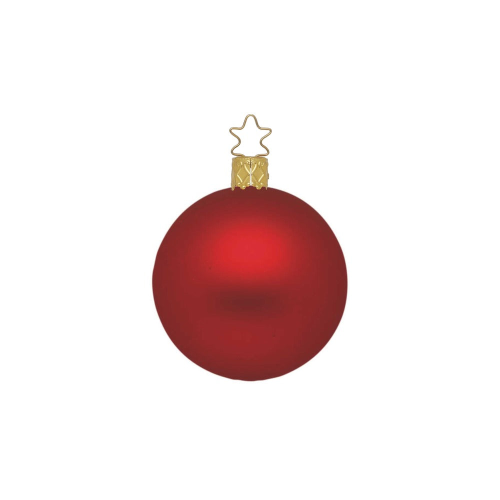 inge-glas-christbaumkugel-ochsenblut-matt-10-cm image 1