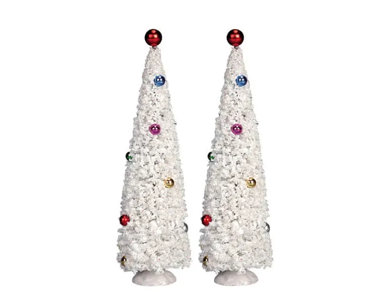 lemax-white-christmas-tree-medium-miniaturbaum-wei image 1