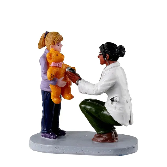 lemax-teddy-bear-checkup-miniatur-figuren-set image 1