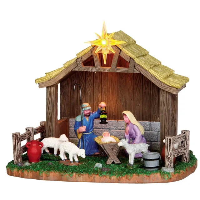 lemax-nativity-scene-miniatur-krippenszene image 1