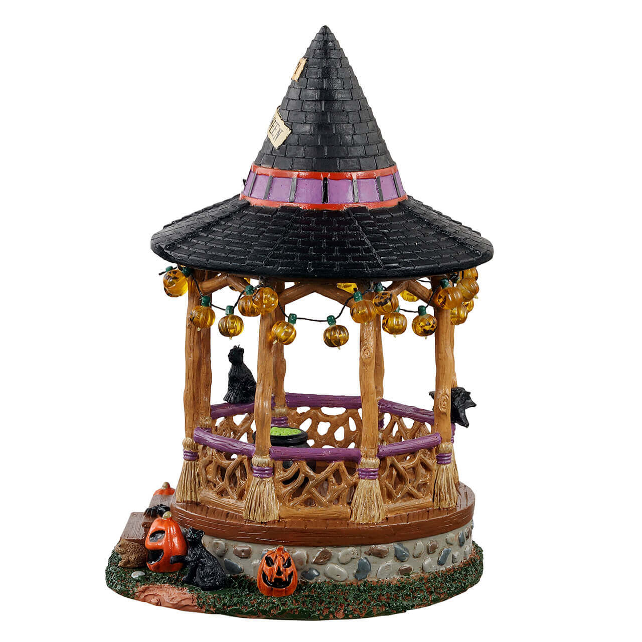lemax-witch-gazebo-hexenpavillon-spooky-town image 3