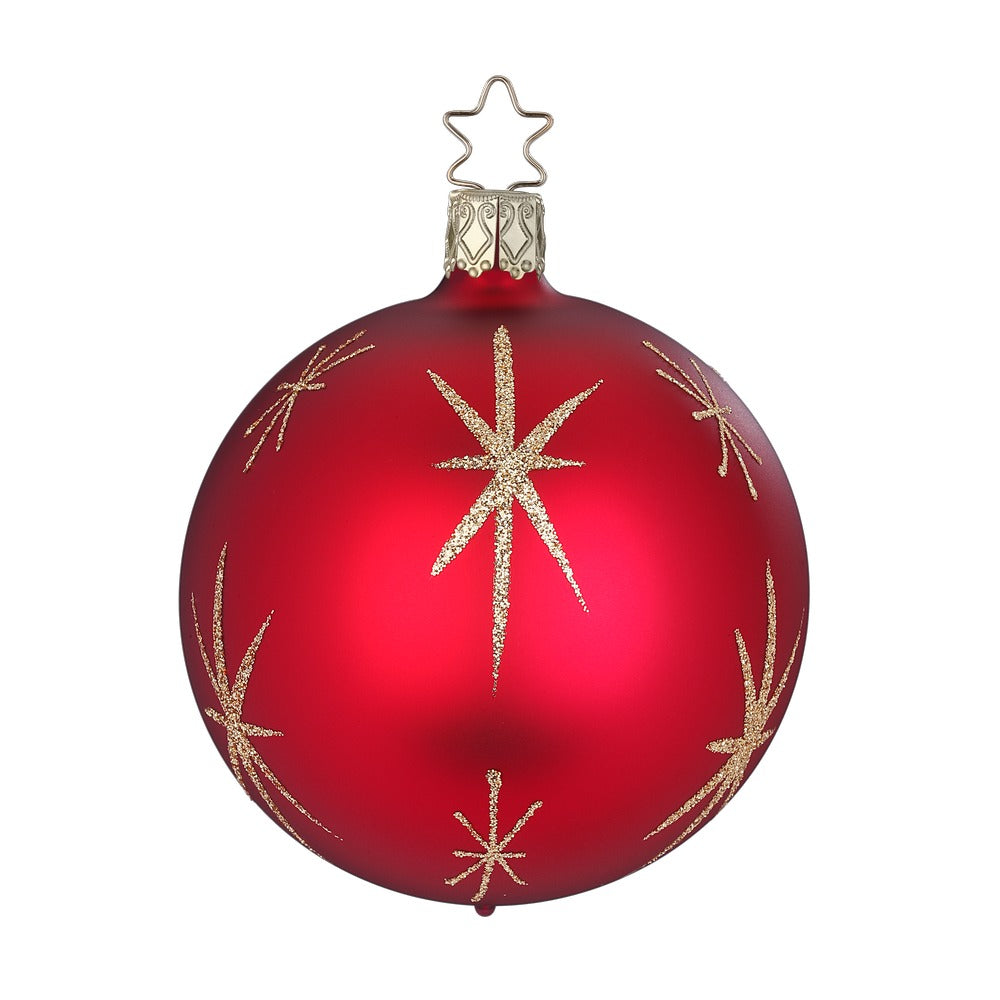 inge-glas-sternentanz-christbaumkugel-8-cm-rot-2 image 1