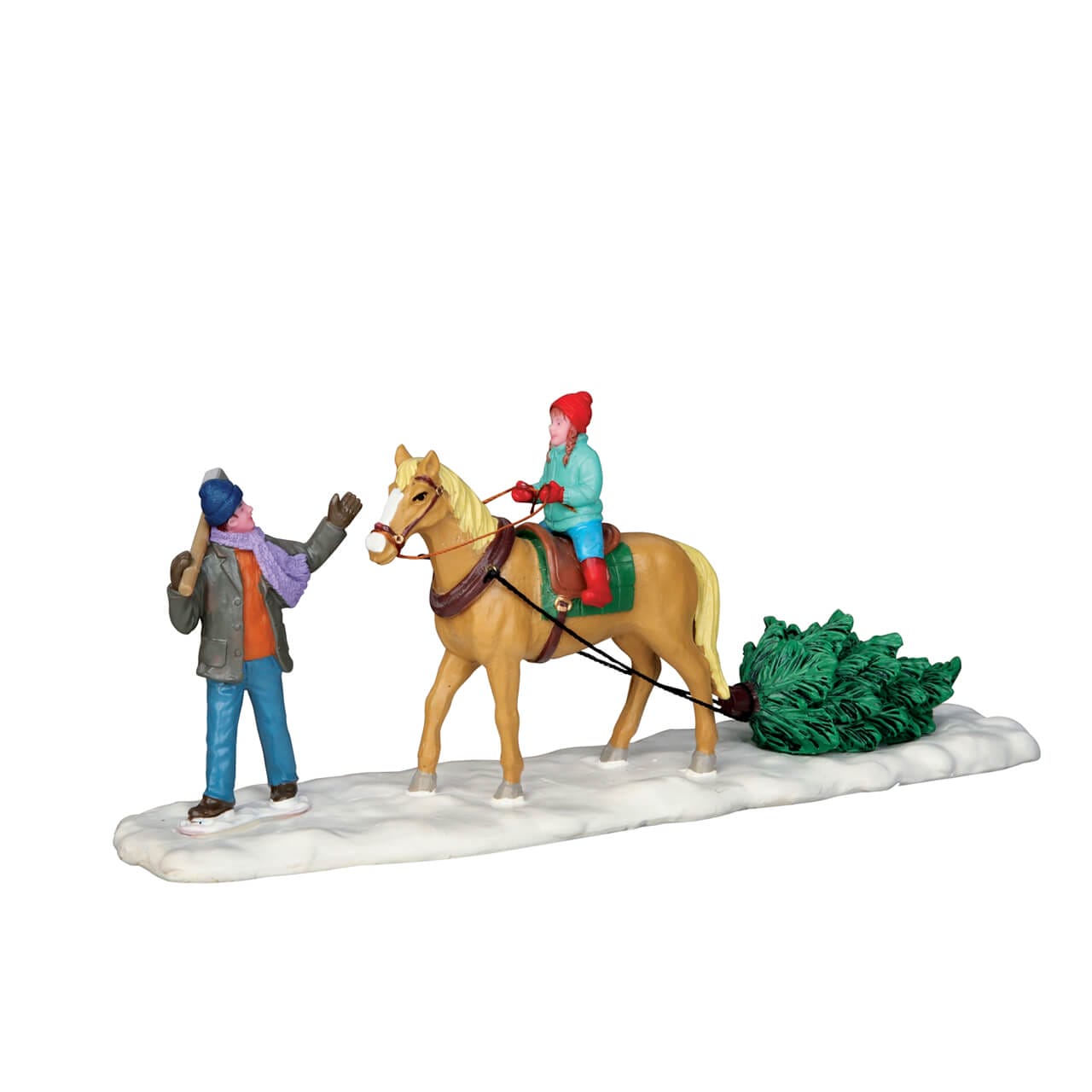 lemax-christmas-on-horseback-reiterfigur-weihnachten image 1