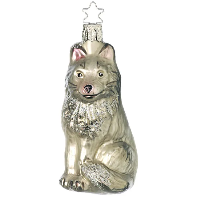 inge-glas-wolf-glasfigur-10-5-cm-grau image 1