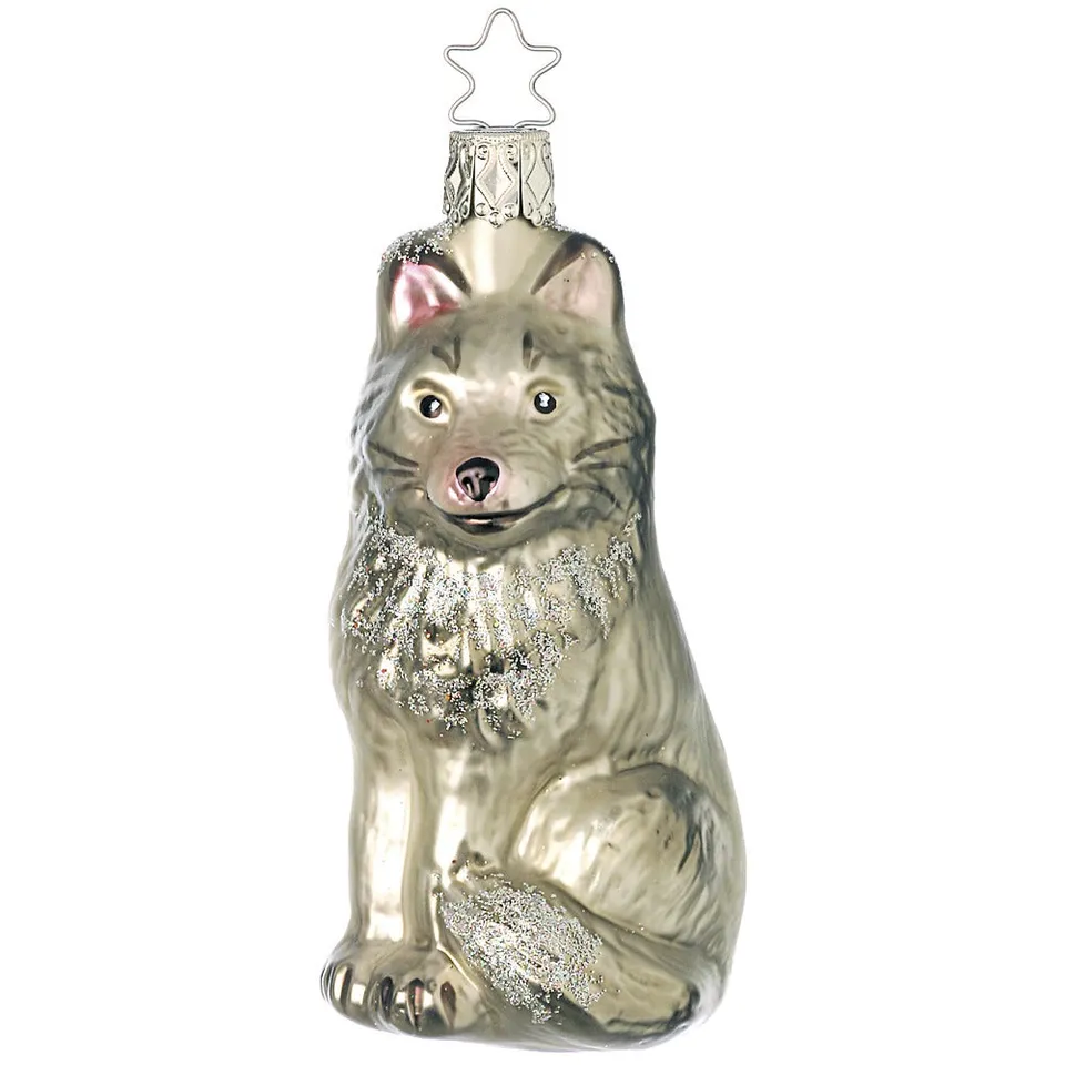 inge-glas-wolf-glasfigur-10-5-cm-grau image 1