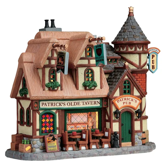 lemax-patrick-s-olde-tavern-miniaturhaus image 1