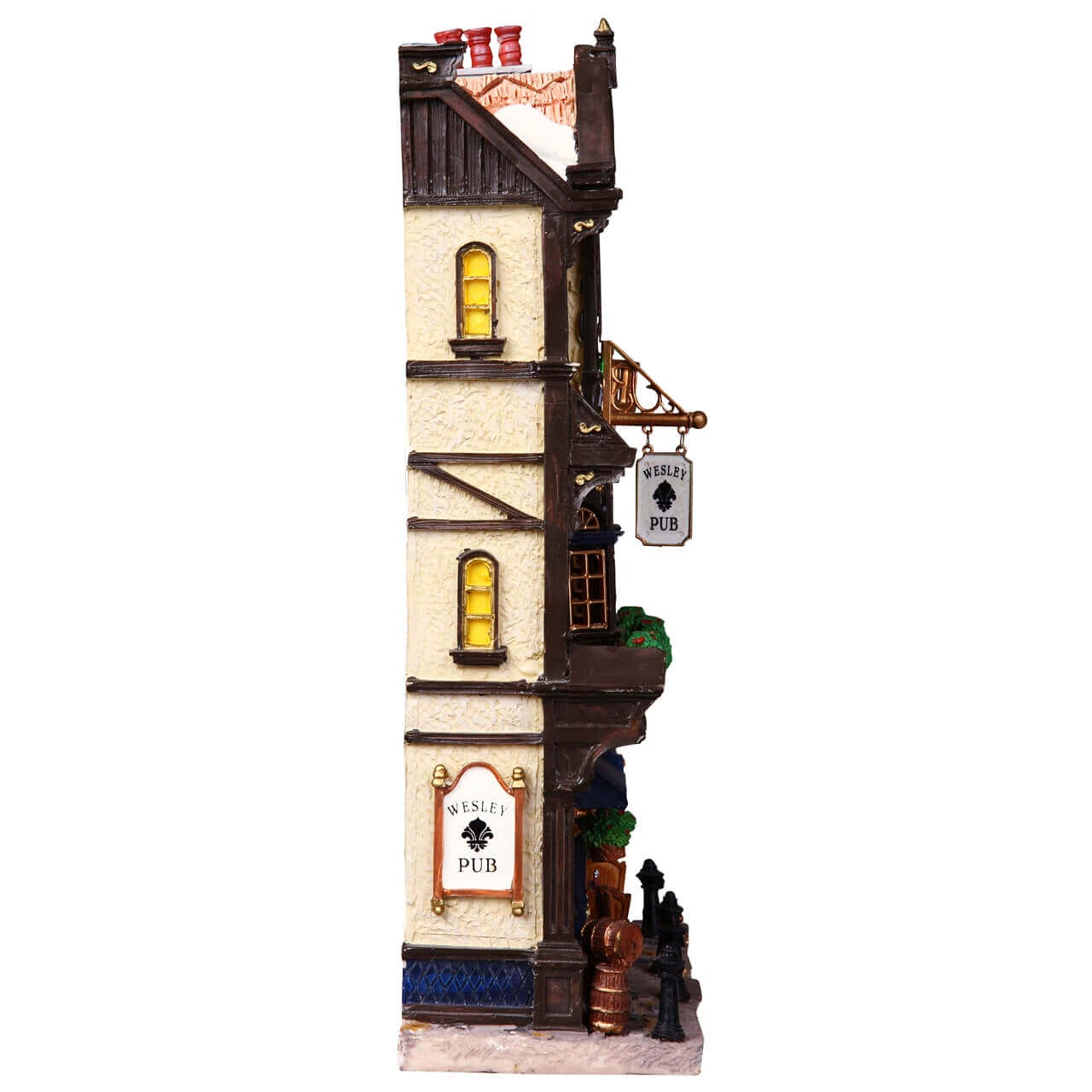 lemax-wesley-pub-beleuchtete-hausfassade-essex-street image 3