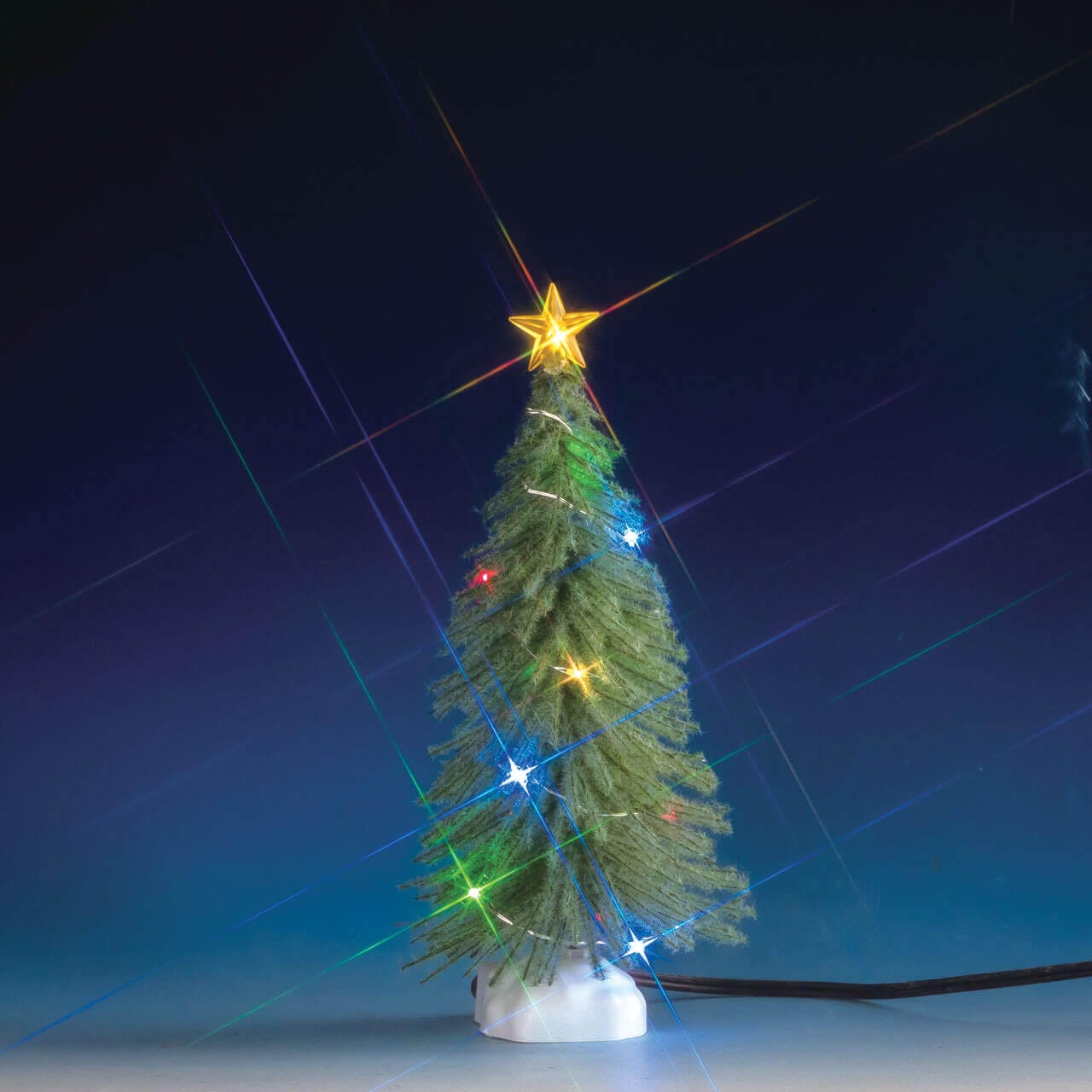 lemax-multi-light-spruce-medium-beleuchtete-miniatur-tanne image 2
