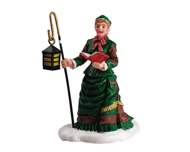 lemax-caroler-woman-weihnachtsfigur image 1