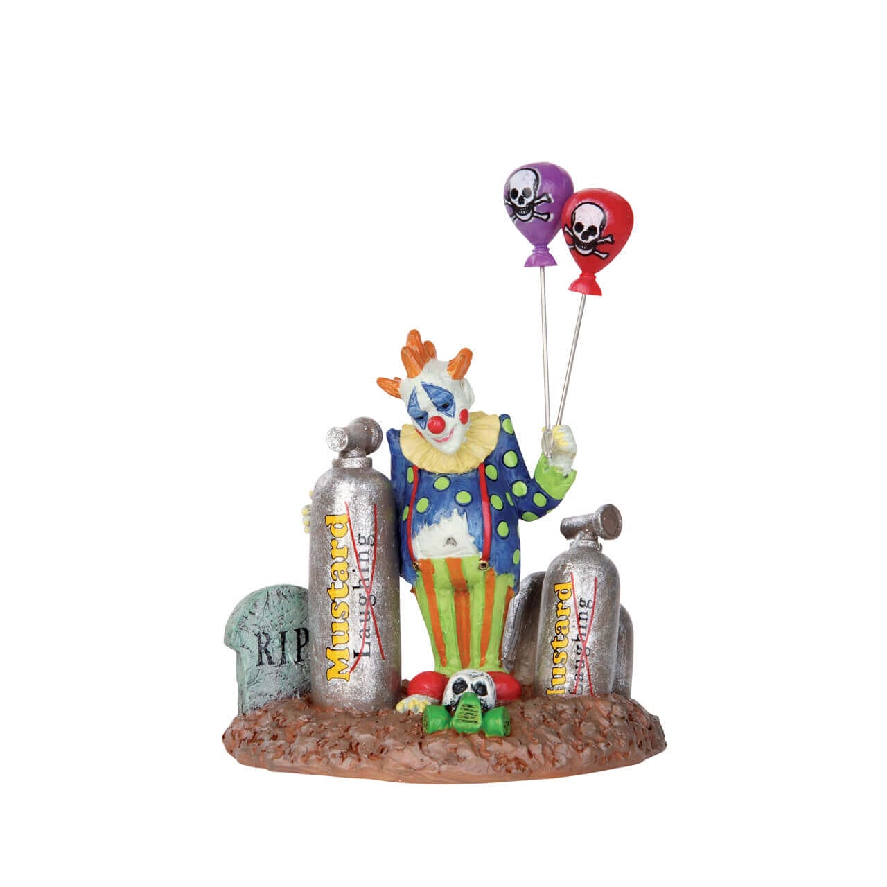 lemax-balloon-clown-spooky-town-gruselclown-figur image 1