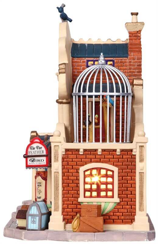 lemax-the-fine-feather-miniaturhaus-beleuchtet image 2