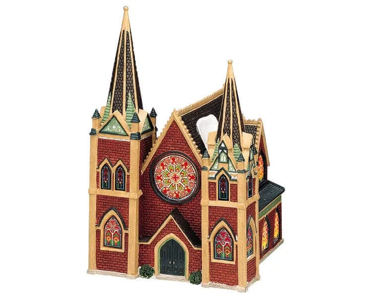 lemax-westminster-abbey-beleuchtetes-miniatur-geb-ude image 1