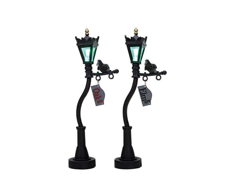 lemax-creepy-lamp-post-spooky-town-grusel-laterne image 2