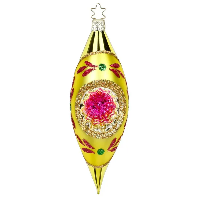 inge-glas-funkelnder-reflex-christbaumschmuck-15-cm-gr-n image 1