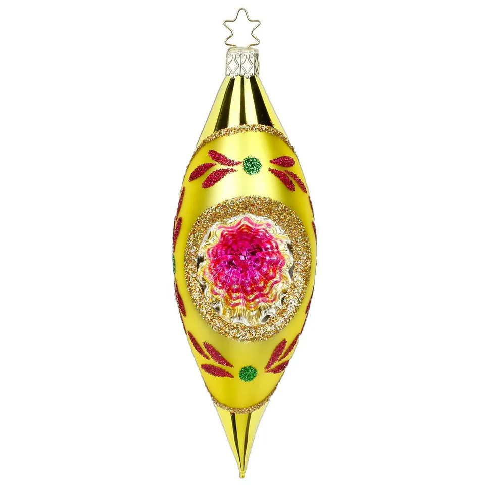 inge-glas-funkelnder-reflex-christbaumschmuck-15-cm-gr-n image 1
