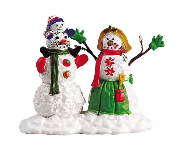 lemax-snow-family-miniatur-winter-figuren-set image 1