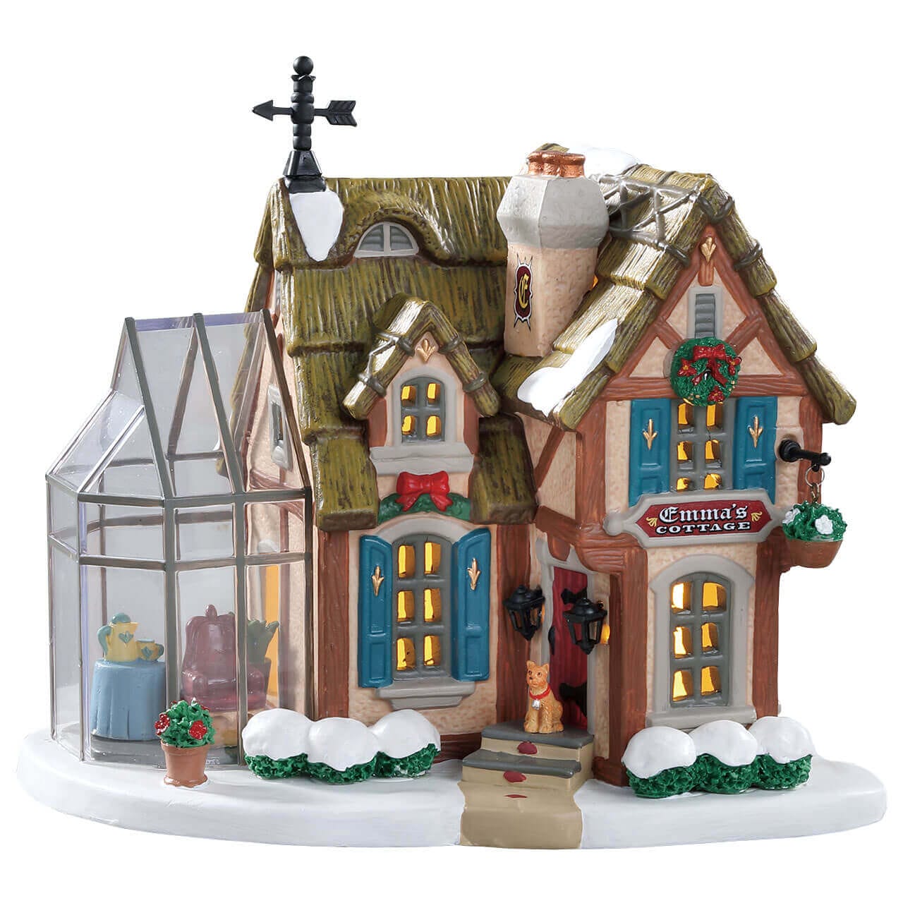 lemax-emma-s-cottage-beleuchtetes-miniaturhaus image 1