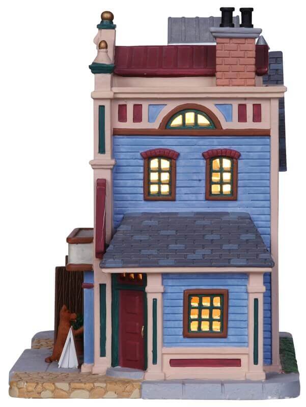 lemax-village-fish-ed-s-butcher-shop-miniatur-laden-f-rs-weihnachtsdorf image 3