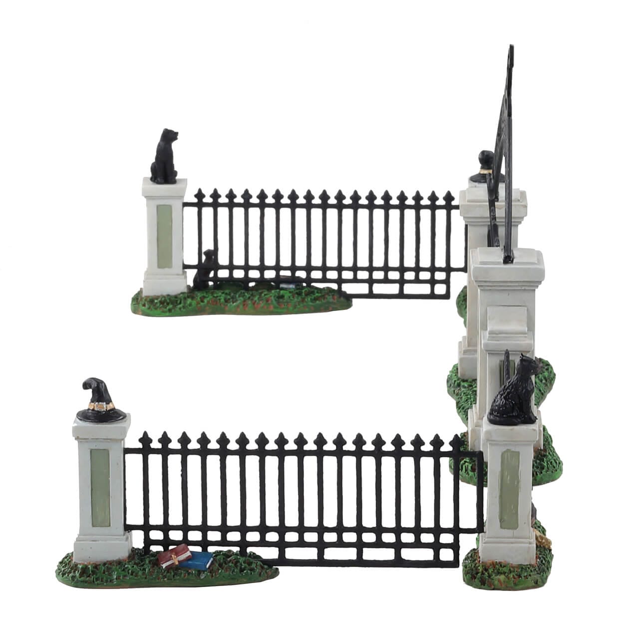 lemax-witch-gate-miniatur-zaun-tor image 2