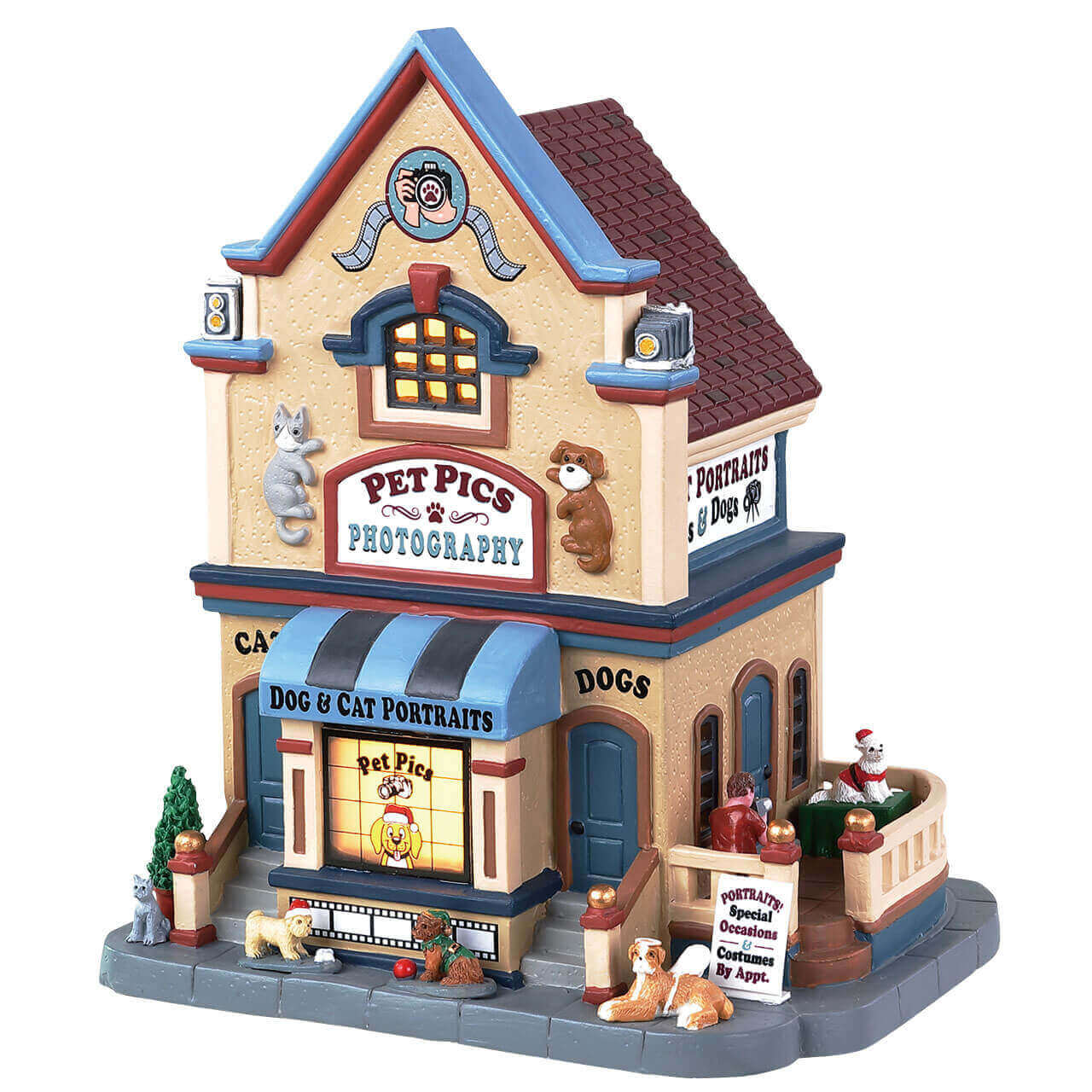 lemax-pet-pics-photography-miniaturhaus-michaels-exclusive-2019 image 1