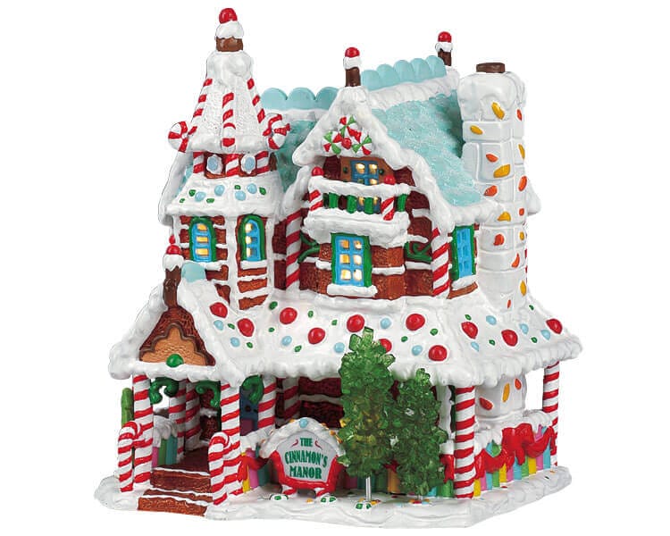 lemax-the-cinnamon-s-manor-weihnachtshaus-aus-der-sugar-n-spice-serie image 1