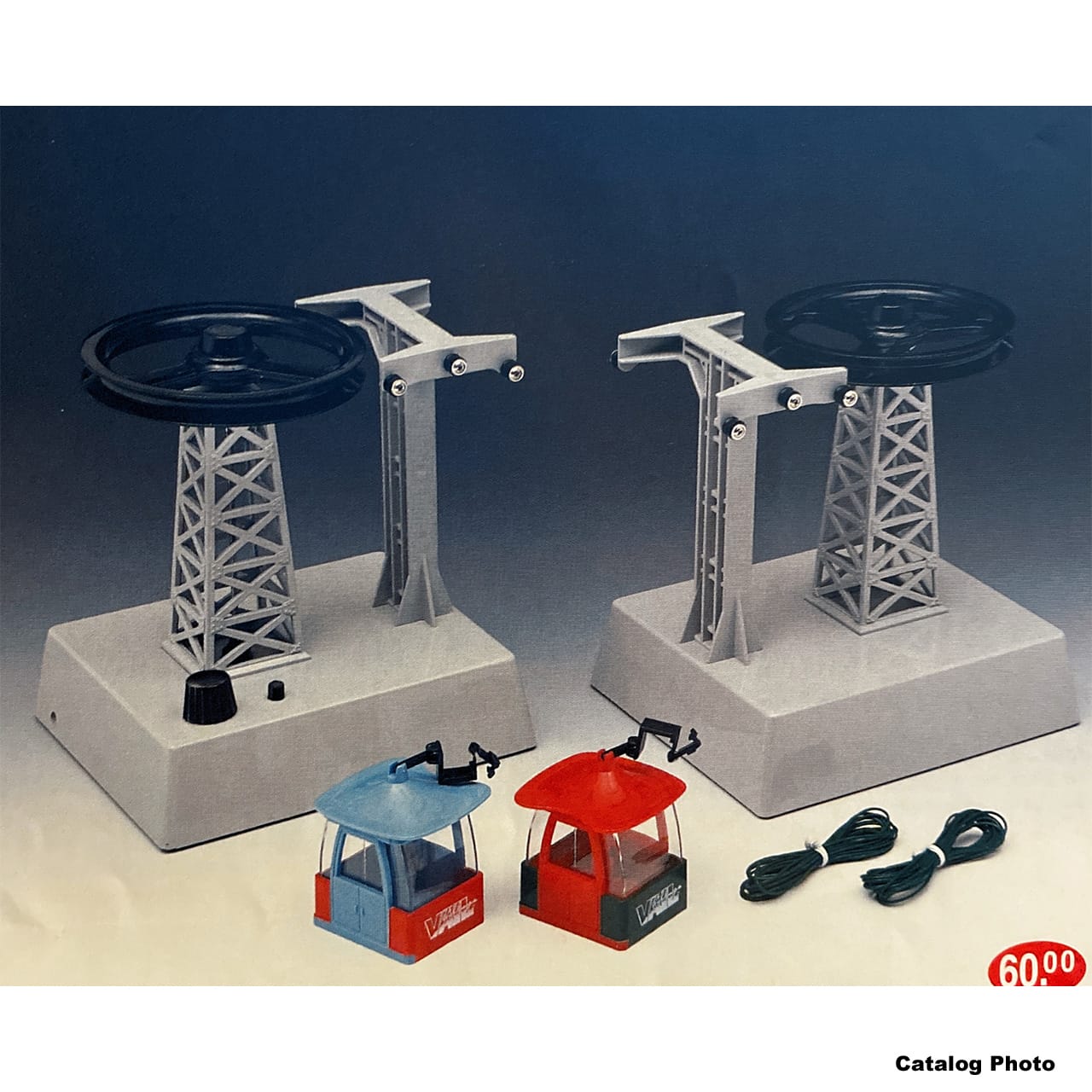 lemax-ski-gondola-seilbahn-miniatur-weihnachtsdorf image 1