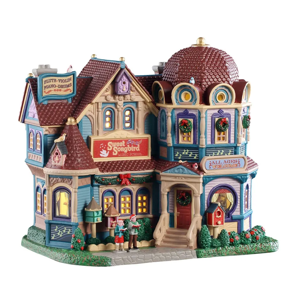 lemax-sweet-songbird-music-school-caddington-haus image 1