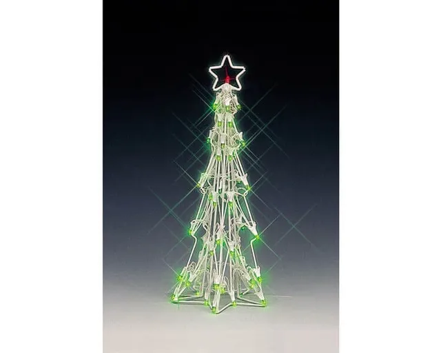 lemax-slim-christmas-tree-medium-beleuchtete-skulptur image 1
