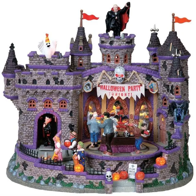 lemax-halloween-party-spooky-town-animiertes-miniatur-geb-ude image 1