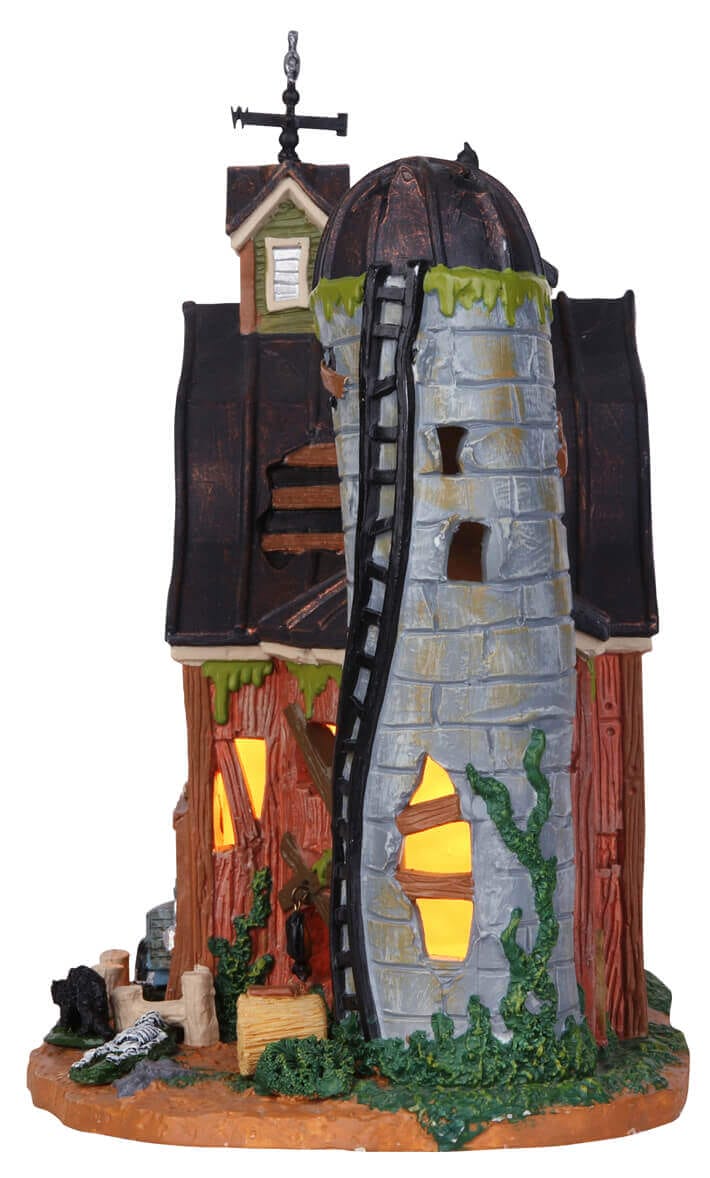 lemax-dilapidated-barn-verfallene-scheune-spooky-town image 2