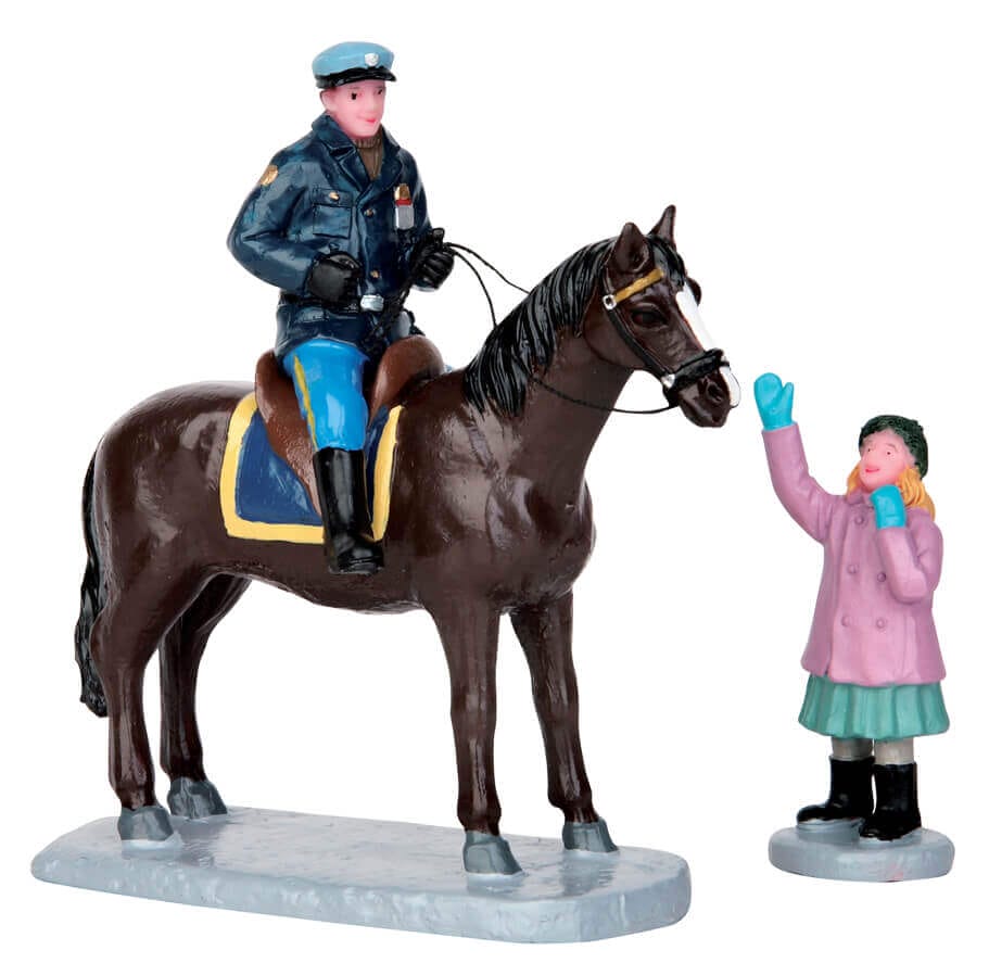 lemax-mounted-policeman-2er-set-mini-figuren image 1