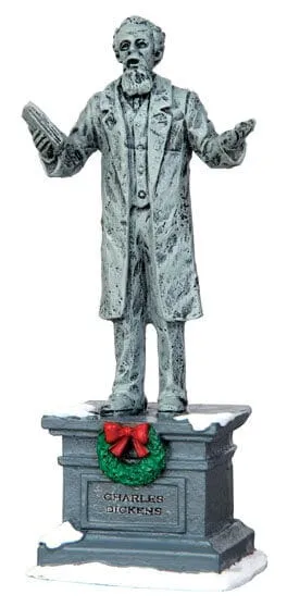 lemax-dickens-statue-miniatur-denkmal-figur image 1