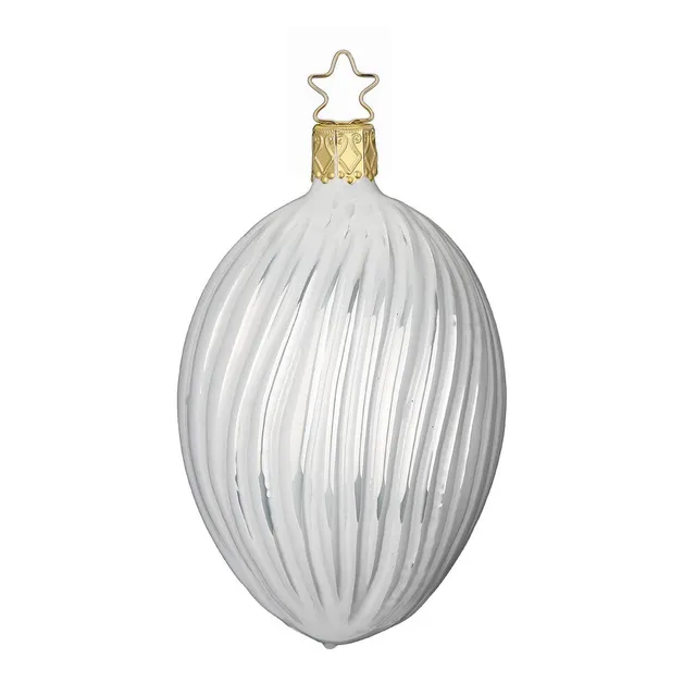 inge-glas-edle-knospe-christbaumkugel-aus-glas-9-5-cm-wei image 1