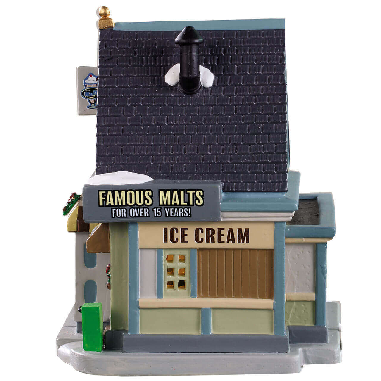 lemax-walt-s-malts-beleuchteter-milchshake-stand-aus-der-holidays-seasons-serie image 2