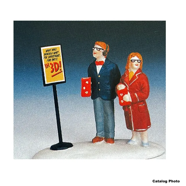 lemax-3d-movie-goers-kino-figuren-miniatur image 1