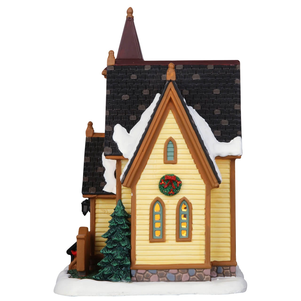 lemax-church-potluck-supper-weihnachtsdorf-haus image 2