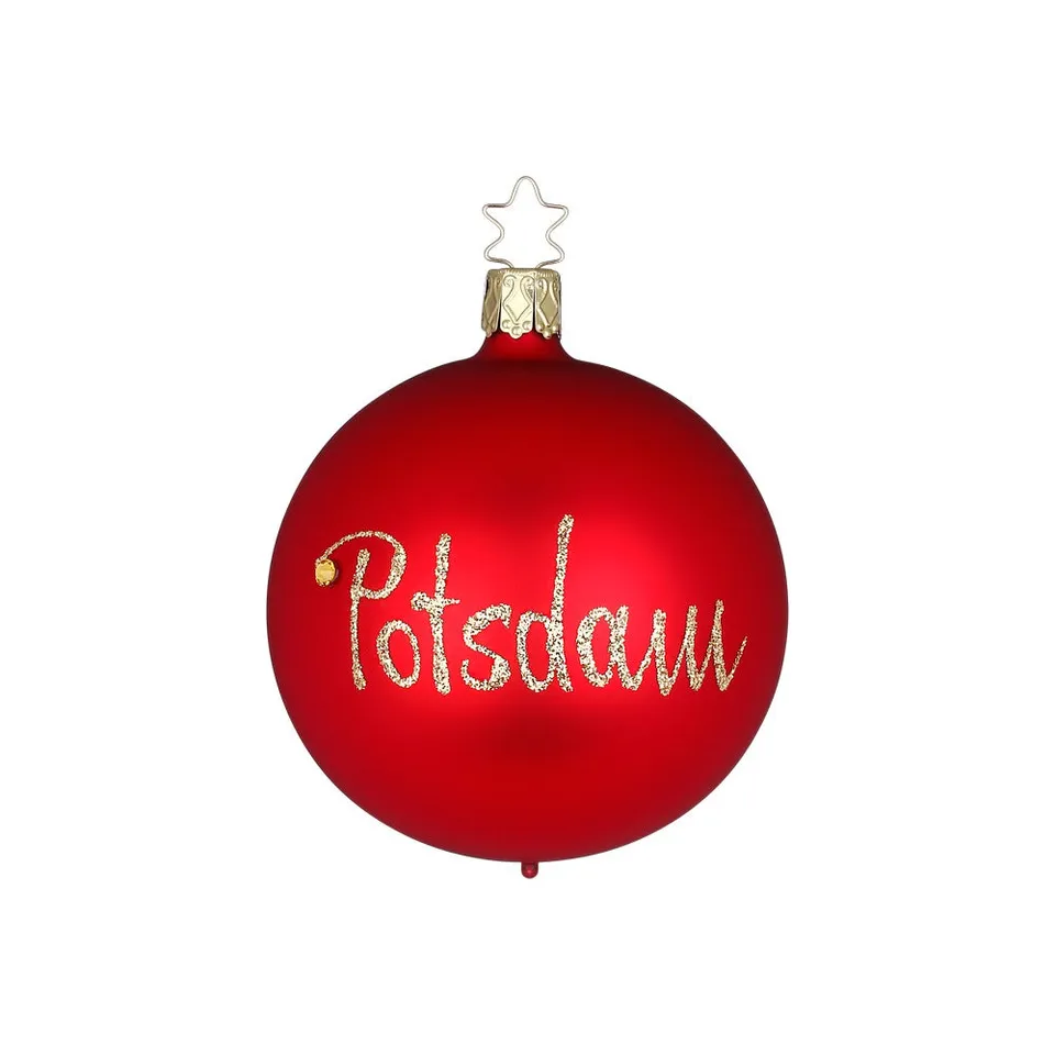 inge-glas-manufaktur-potsdam-8-cm-handbemalte-christbaumkugel-aus-glas-rot image 1