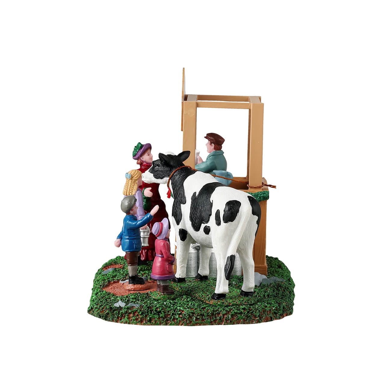 lemax-fresh-milk-stall-caddington-village-miniatur-molkereistand image 3