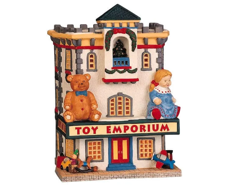 lemax-toy-emporium-weihnachtsdorf-laden-miniatur image 1